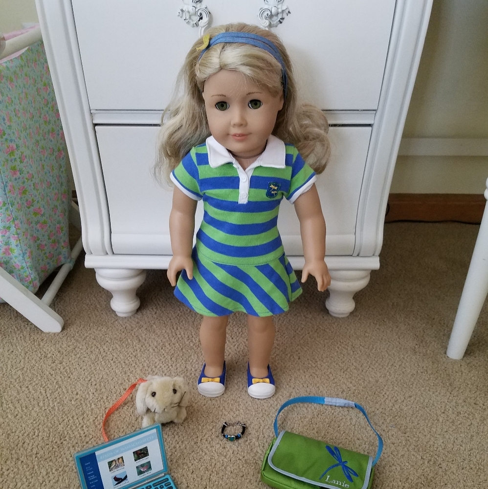 Sold. American Girl Lanie Doll, Book + Accessories